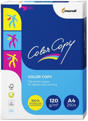 mondi Multifunktionspapier Color Copy A4 120 g/qm weiß 250 Stück