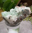 Crystal 124g Sparkling Green Apophyllite Raw Cluster Specimen Mineral — photo 9