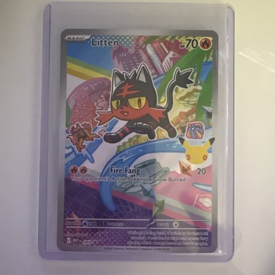Litten 044 Promo ME: Mega Evolution Promo Pokemon Near Mint