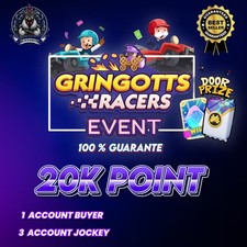 TYCOON RACERS Gringotts Racers Monopoly Go Racer 20K Points /Lap