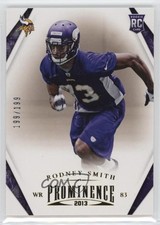 2013 Panini Prominence Gold 199/199 Rodney Smith #179 17b2