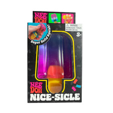 NeeDoh Nice-Sicle Popsicle Squishy Purple Blue Toy Nee Doh Squeeze - SEALED
