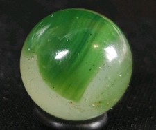 Vintage Marble - Akro Moss Agate Green .74"