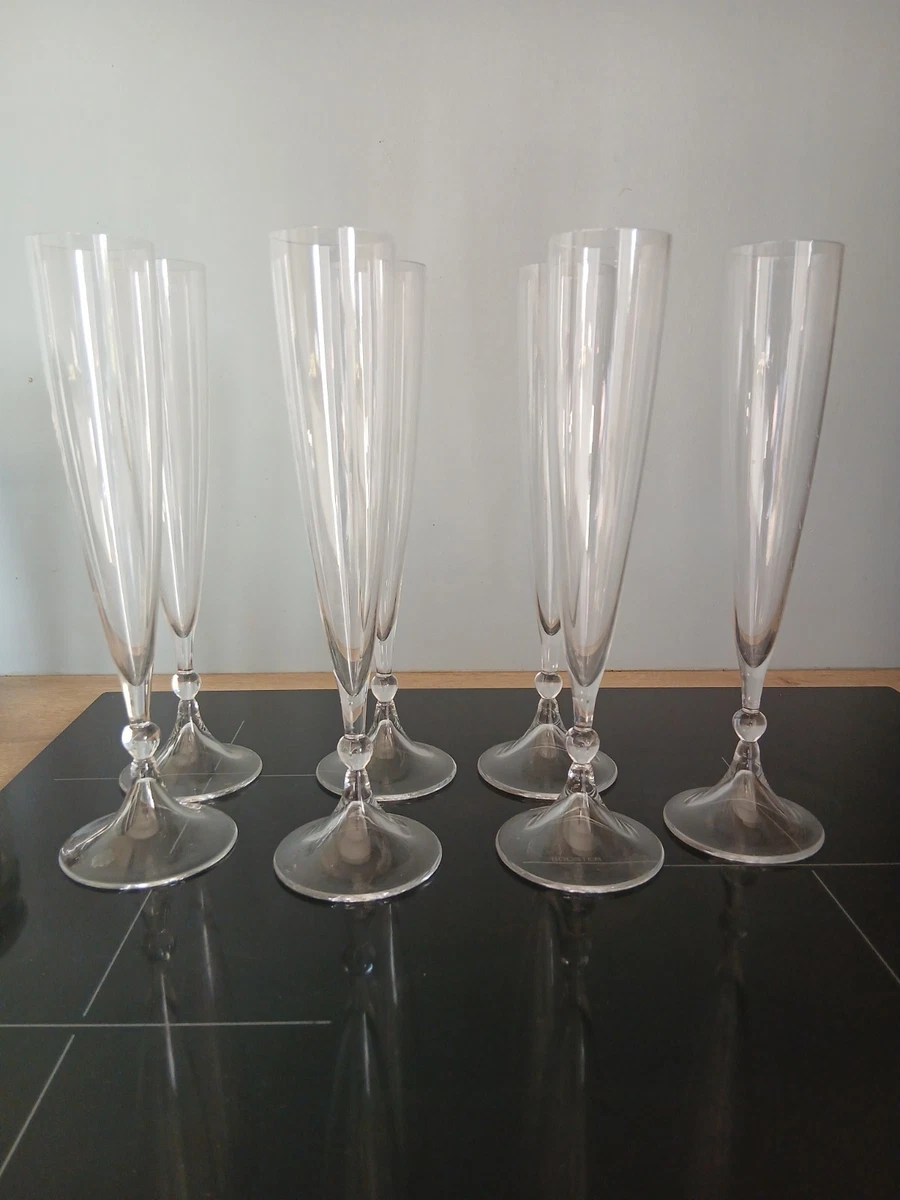5 Verres A Vin Rouge Cristal Grave Modele Sevigne Baccarat H 13,4 CM – Verres cristal baccarat