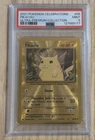 New Listing2021 Pokemon Celebrations 25th ANNIVERSARY Pikachu Gold Metal PSA 9 MINT