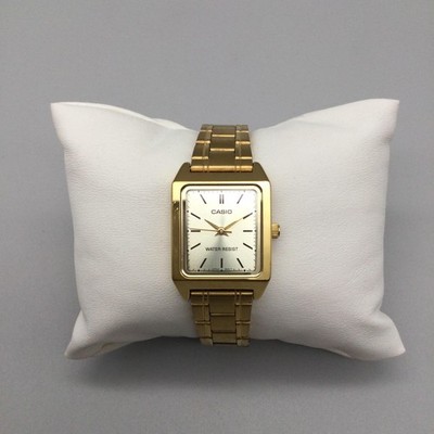 Casio 5361 LTP-V007 Womens Watch 22mm Gold Tone Steel New Battery