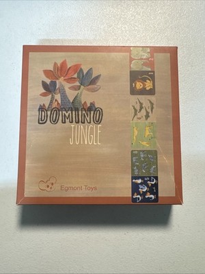 Egmont Toys Domino Jungle Game New In Box Cards