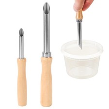 Straw Puncher for Plastic Lids Lemonade, Hole Puncher for Plastic Lids, Lemon...