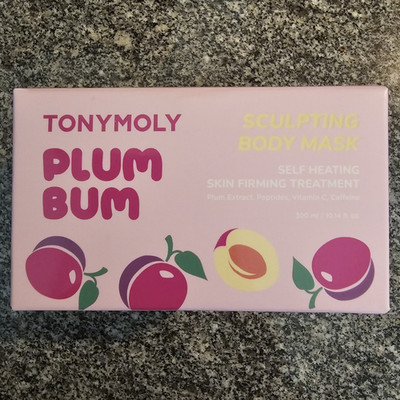 TONYMOLY Plum Bum Self-Heating Firming Body Mask 300ml Cruelty-Free
