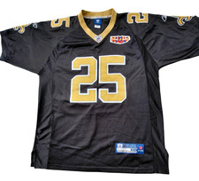Reggie Bush Onfield Reebok New Orleans Saints Super Bowl XLIV Jersey Size 52