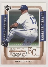 2005 Upper Deck Classics Classic Seasons 756/1999 David Cone #CS-DC 0m0