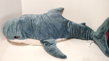 IKEA Blahaj Shark Plush Blue Lg 38.5" Stuffed Animal Toy