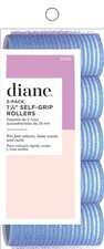 Diane D3720 Self Grip Rollers, Blue 1 count Pack of 1 