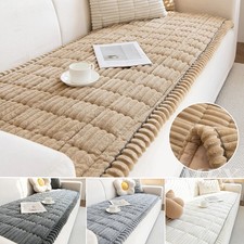 Thicken Plush Sofa Cover Non-Slip Couch Covers Cushion Slipcovers Pet Bed Mat  