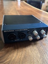 PreSonus AUDIOBOX USB 96 2 Channel Audio Interface Tested Working Studio Gear