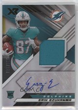 2022 Panini XR Rookie Swatch Auto 177/199 Erik Ezukanma #RSA-EE Auto ms9