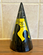 Crown Devon Dorothy Ann Conical Sugar Shaker Called Shadows Hand Painted Signed