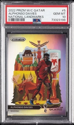 2022 Panini World Cup Alphonso Davies
