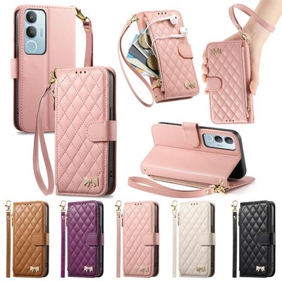 Hülle für Vivo S16 S17 S19 Pro V29 V40 SE Pro Y100 Handy Tasche Schutz Flip Case