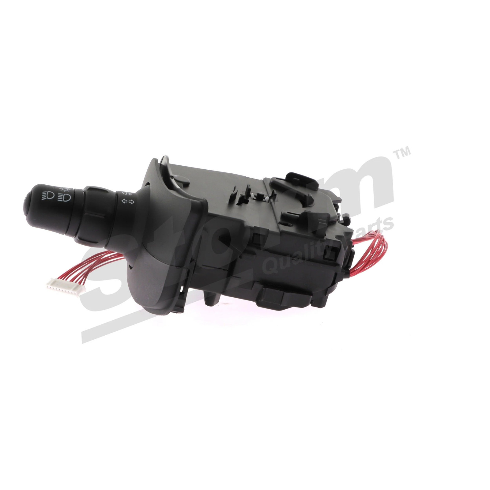 Commodo pour Clio III Modus Kangoo commande d'éclairage noire 05R - 4