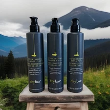 Aloft Drybar Nourishing Shampoo, Conditioner and Shower Gel Set 12.17 oz each