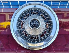 1974-1979 Ford Thunderbird Wire Spoke 15 Hubcap 1 Factory Oem Wheel Cover