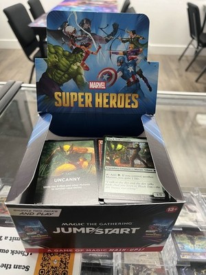 MTG Marvel Super Heroes Jumpstart Box bulk: Commons, Uncommons, Lands, Foils