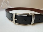 Polo Ralph Lauren Wendegürtel Leder Herren 34 in Schwarz & Braun.