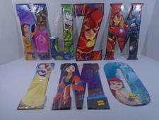 LOT OF 7--OPEN ROAD--DISNEY & MARVEL --METAL LETTER SIGNS (LOOK)