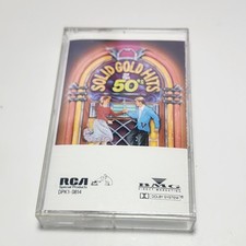 Solid Gold Hits of the 50's". Cassette Tape