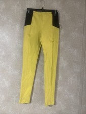 Yellow And Black Leggings