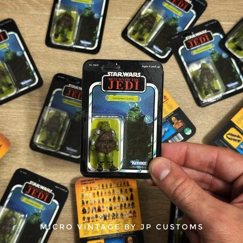 Star Wars Micro Vintage: [CARDED] Gamorrean Guard (JP Customs)