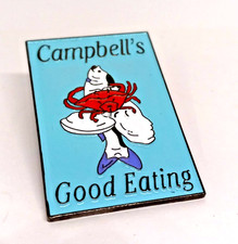 Rare Pin Advertising -Campbells Good Eating S...