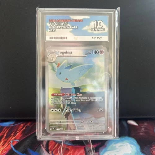 Togekiss 235/217 Ace Ascended Heroes Pokemon Ace 10 Gem Mint