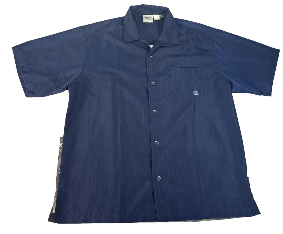 Rietveld Button Up Shirt Men's XL Hawaiian Back Graphic Print - Image 2 of 4