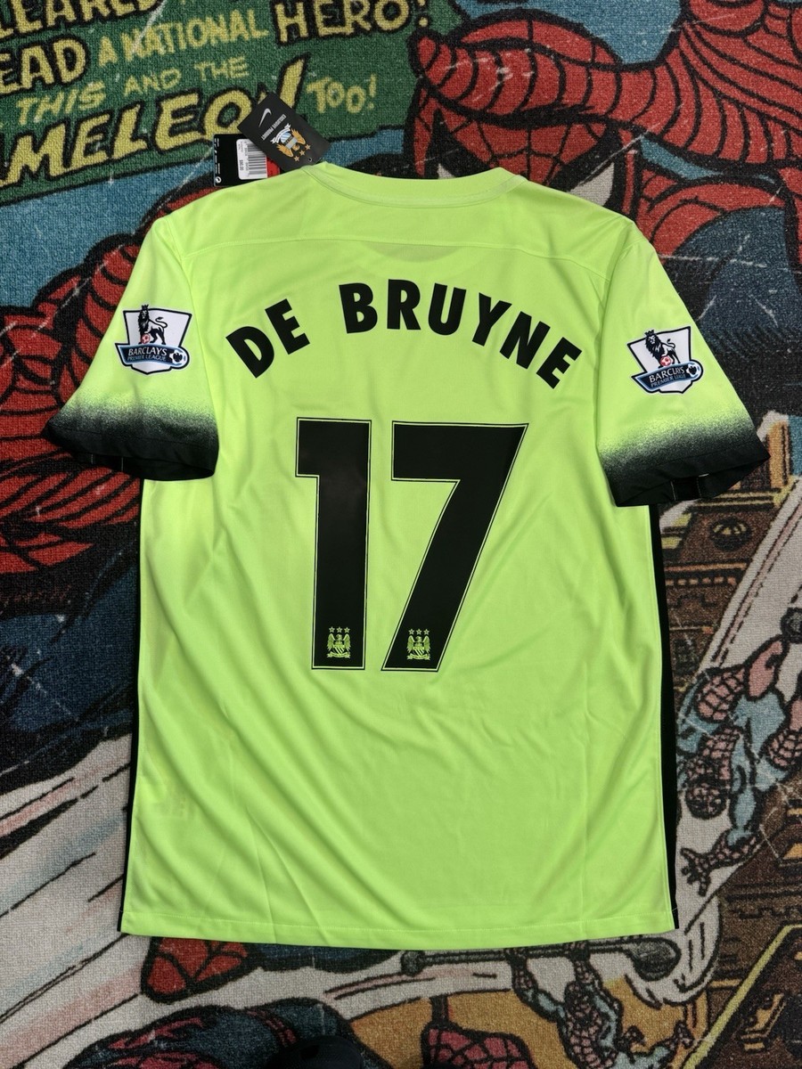 Kevin De Bruyne Manchester City Third Jersey 2015/16 | eBay