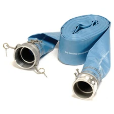 BE Pressure 85.400.087 Discharge Hose Kit 4" Dia 50'L 55 PSI