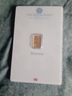 1g Royal Mint Gold Bar 999.9 Fine 24k Sealed Assay Card UK One Gram Britannia