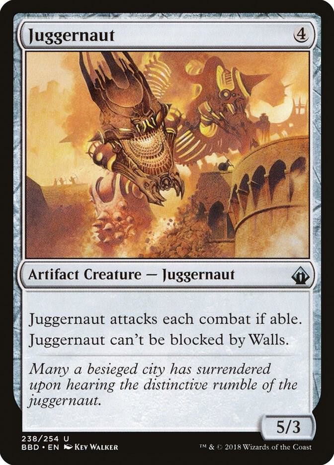 Juggernaut 238 Uncommon Battlebond Magic: The Gathering Lightly Played