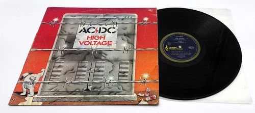 AC/DC High Voltage Vinyl LP Record Aussie 1975 Blue Roo 1st Press Broonzy
