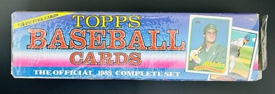 1989 Topps Baseball Cards Complete Set 792 Cards Sealed RCs Johnson Ryan McGwire