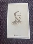 Rare CDV Of William T. Sherman Civil War Union Major General By Fredericks