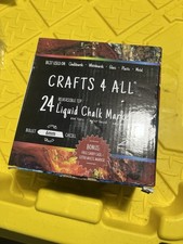 1i - 24 ct. Liquid Chalk Markers, Reversible Tip Quick-Drying, All Surfaces CASE