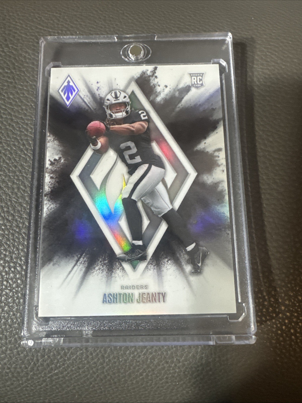 2025 Phoenix Football Ashton Jeanty Color Blast SSP Las Vegas Raiders No.13