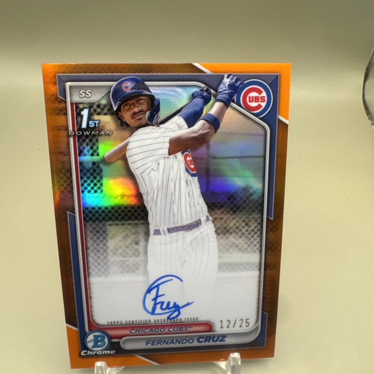 Bowman Chrome Orange Auto for sale | eBay