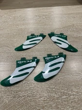 FCS Fins Quad Simon Anderson large surfboard