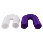  2 PCS Pet Telescopic Tunnel Interactive Cat Toy Rabbit Exercise for Small Pets