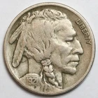 1921 5c Buffalo Nickel - RAW - Better Date - Nice Coin / Detail