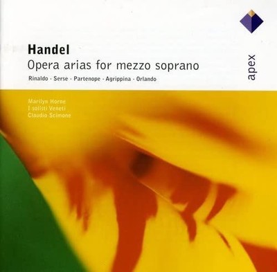 Opera arias for mezzo soprano Horn, Marilyn und Georg Friedrich Händel: