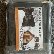 2 Pack Outdoor Faucet Covers for Winter Freeze Protection for Hose Bibs